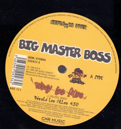 Big Master Boss - Désolé Les Filles