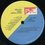 LP - Big Star - Big Star's 3rd: Sister Lovers