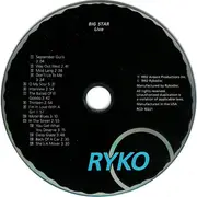 CD - Big Star - Live