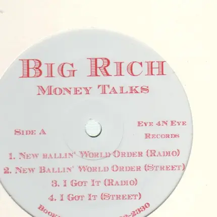 Big Rich - Money Talks
