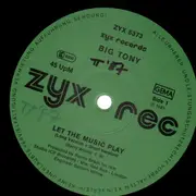 12inch Vinyl Single - Big Tony - Let The Music Play