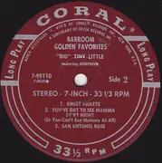7inch Vinyl Single - 'Big' Tiny Little Featuring Josephine Reiley - Barroom Golden Favorites