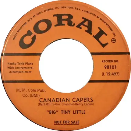 'Big' Tiny Little - Mexicali Rose / Canadian Capers