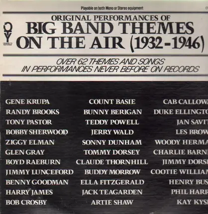 Big Band Themes On The Air - Big Band Themes On The Air