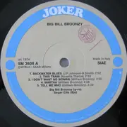 LP - Big Bill Broonzy - Blues / Folk Songs / Ballads