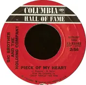 Big Brother - Piece Of My Heart / Kozmic Blues