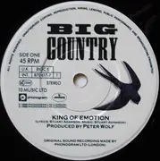 7'' - Big Country - King Of Emotion