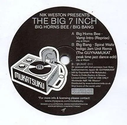 Big Horns Bee - Big 7 Inch