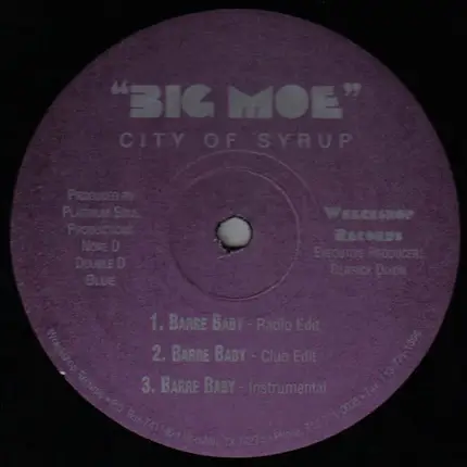Big Moe - Barre Baby / Choppaz