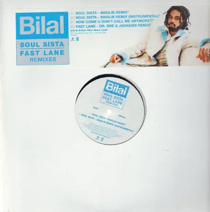 Bilal - Soul Sista / Fast Lane (Remixes)