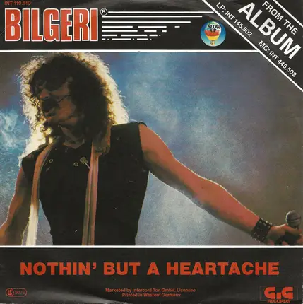 Bilgeri - Nothin' But A Heartache