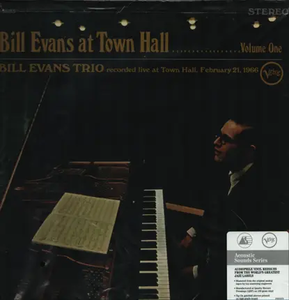Bill -Trio- Evans - At Town Hall, Volume One