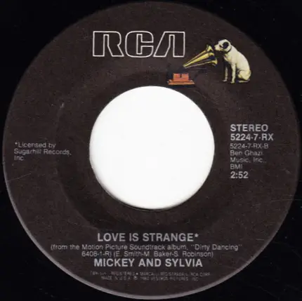 Bill Medley And Jennifer Warnes / Mickey & Sylvia - (I've had) the time of my life