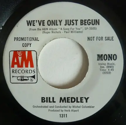 Bill Medley - A Song for You