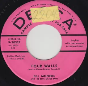 Bill Monroe - Four Walls