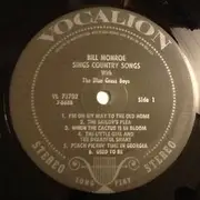 LP - Bill Monroe & His Blue Grass Boys - Bill Monroe Sings Country Songs (With The Blue Grass Boys)