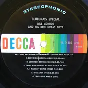 LP - Bill Monroe & His Blue Grass Boys - Bluegrass Special