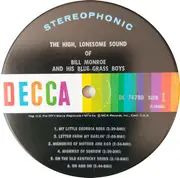 LP - Bill Monroe & His Blue Grass Boys - The High Lonesome Sound