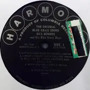 LP - Bill Monroe & His Blue Grass Boys - The Original Blue Grass Sound