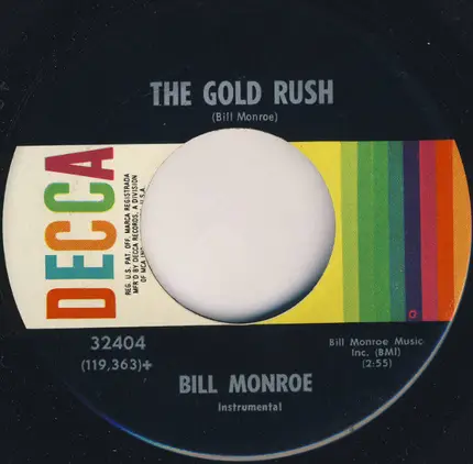 Bill Monroe - Virginia Darlin' / The Gold Rush