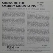 LP - Bill Owens - Songs Of The Smokie Mountains
