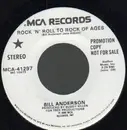 7inch Vinyl Single - Bill Anderson - Rock 'N' Roll To Rock Of Ages - Promo
