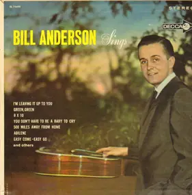 Bill Anderson - Sings