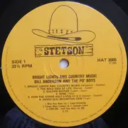 LP - Bill Anderson, Po' Boys - Bright Lights And Country Music