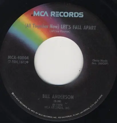 Bill Anderson - If You Can Live With It (I Can Live Without It)