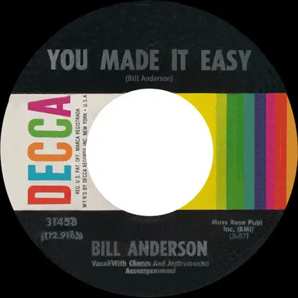 Bill Anderson - Still