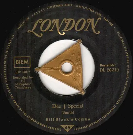 Bill Black's Combo - White Silver Sands / Dee J. Special