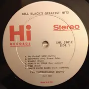 LP - Bill Black's Combo - Bill Black's Greatest Hits