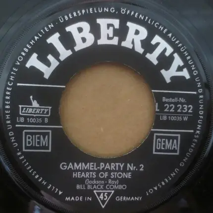 Bill Black's Combo - Gammel-Party