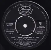 7inch Vinyl Single - Bill Clifton And His Dixie Mountain Boys , George Jones - Country And Western Trail Blazers (No. 2)