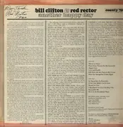 LP - Bill Clifton And Red Rector - Another Happy Day - Signed