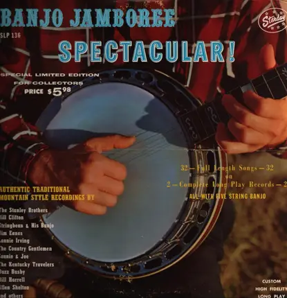 Bill Clifton, Jim Eanes, Bill Harrell, a.o. - Banjo Jamboree Spectacular