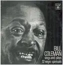LP - Bill Coleman - Sings And Plays 12 Negro Spirituals