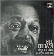 LP - Bill Coleman - Sings And Plays 12 Negro Spirituals