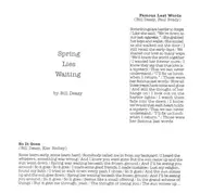 Bill Deasy - Spring Lies Waiting
