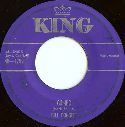 Bill Doggett - Tara's Theme / Gumbo