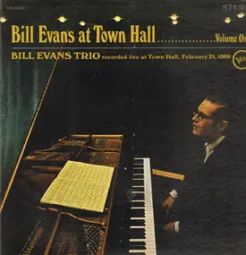Bill Evans - At Town Hall, Volume One