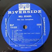 LP - Bill Evans - New Jazz Conceptions - Mono