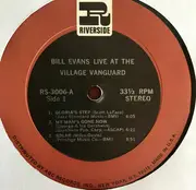 LP - Bill Evans - Live At The Village Vanguard