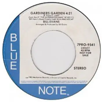 Bill Evans - The Path Of Least Resistance (Edited Version) / Gardiners Garden