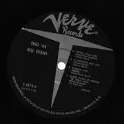 LP - Bill Evans - Trio 64 - Mono