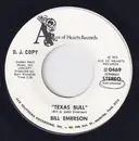 7inch Vinyl Single - Bill Emerson - Texas Bull