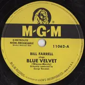 Bill Farrell - Blue Velvet / Be Mine Tonight (Noche de Ronda)