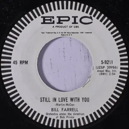 Bill Farrell - Honky Tonk Song / Still In Love With You