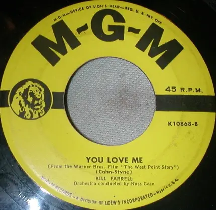 Bill Farrell - My Heart Cries Out For You