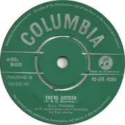 7inch Vinyl Single - Bill Forbes - You're Sixteen